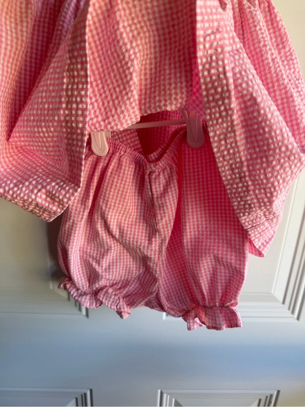 Vintage Samara toddler gingham outfit size 2/3T